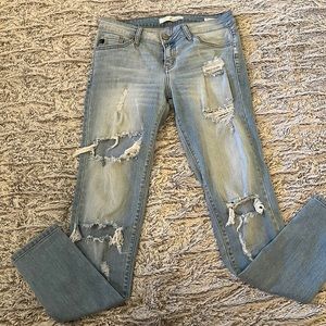 Kancan distressed skinny